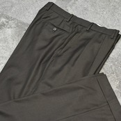 RALPH LAUREN brown houndstooth rayon blend slacks