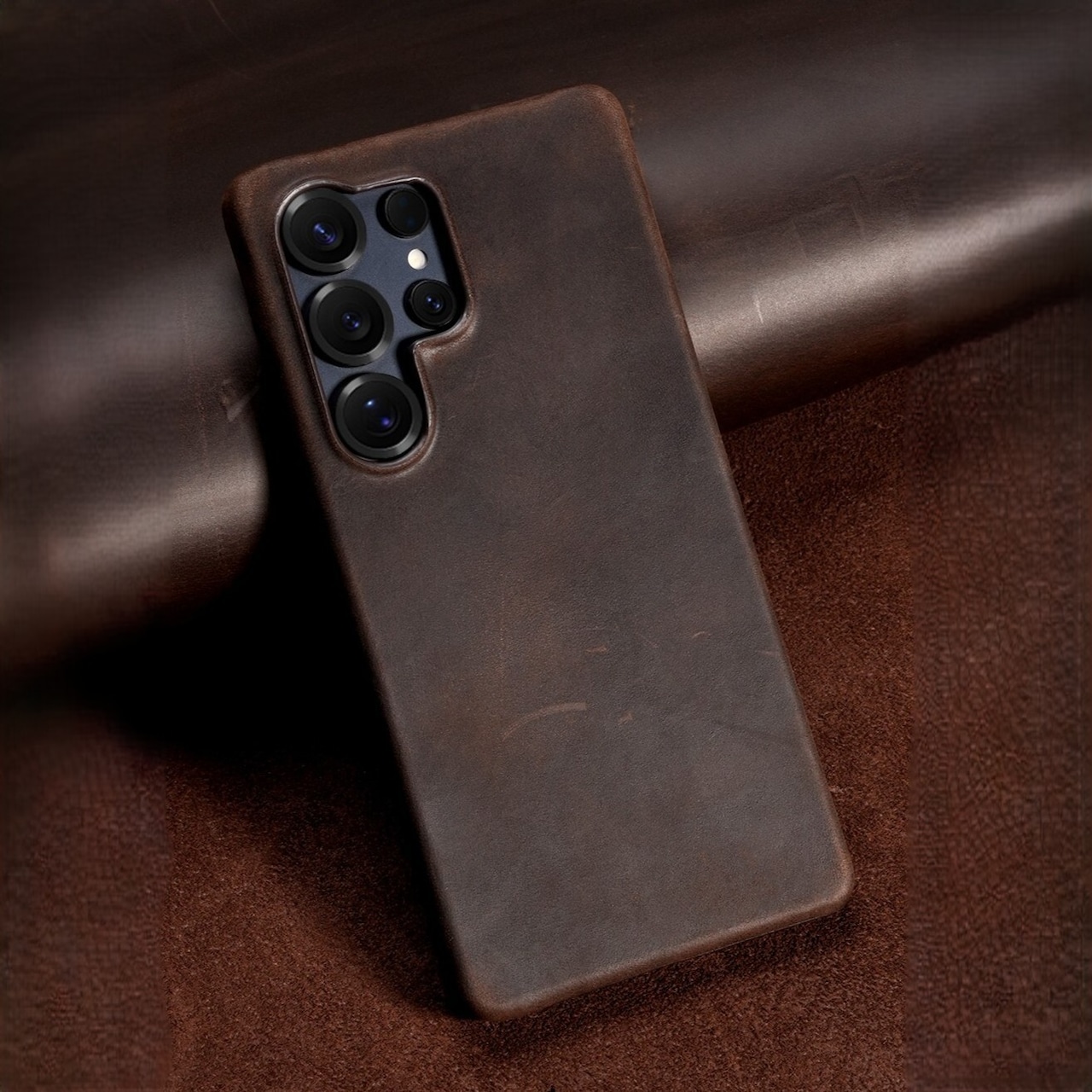◆Galaxy S26/S25/S24/Plus/Ultra◆ Crazy Horse Leather Phone Case / クレイジーホース 本革 スマホケース
