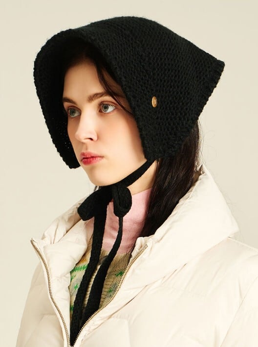 ☆SEVENTEEN スングァン 着用！！【WHITE SANDS】KNIT EARMUFF BANDANA