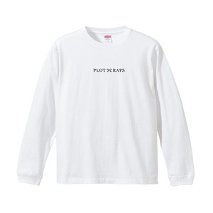 PLOT SCRAPS Logo Long Sleeve T-shirt