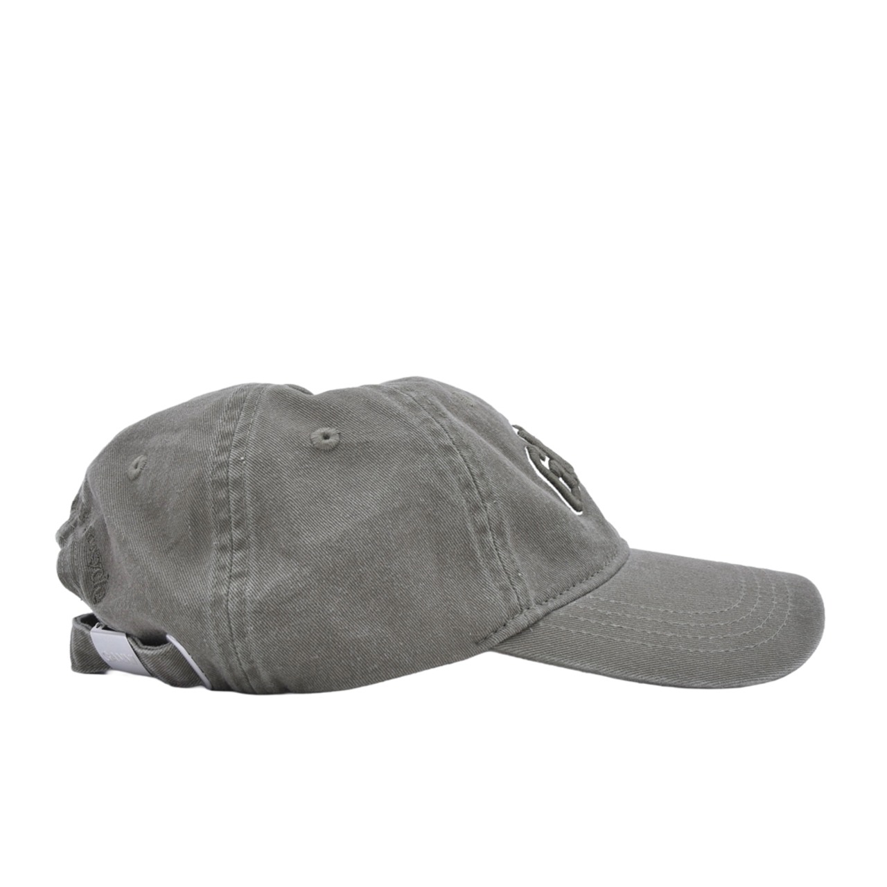 【GANNI】Washed Cotton Canvas Cap Emb - 5
