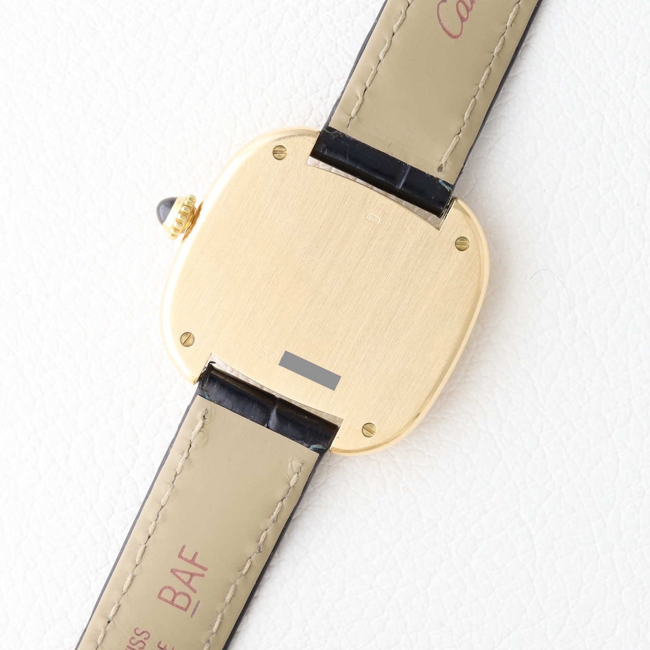 カルティエ ゴンドーロ スクエア SM Paris文字盤