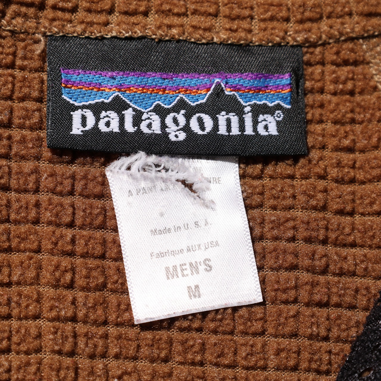 美品 M MARS Level2 Flash Pullover R1 09年 USA Patagonia レギュレーター COY コヨーテブラウン