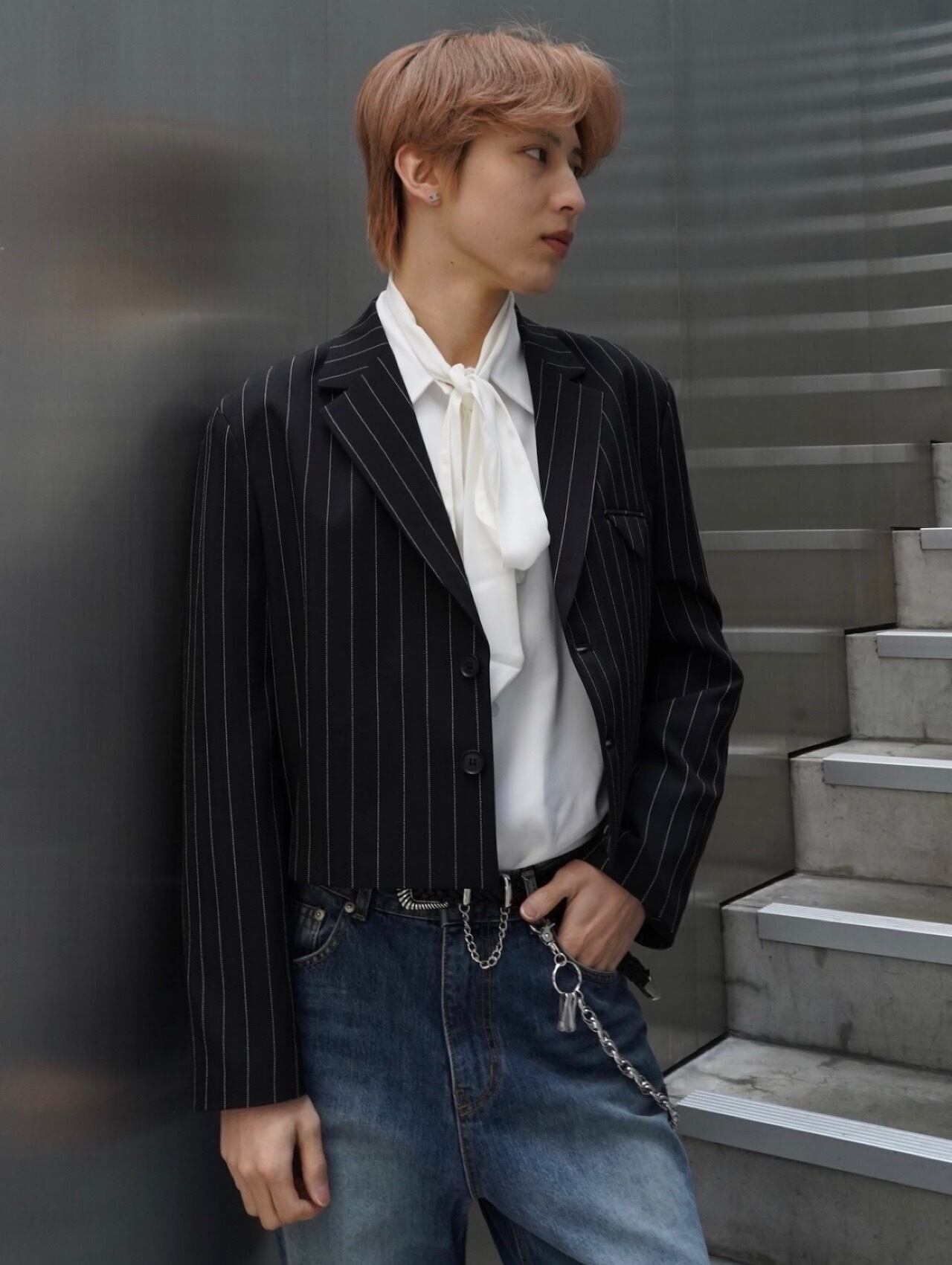 ALUDE SELECT】mode short jacket（4color） | 【ALUDE】韓国メンズ