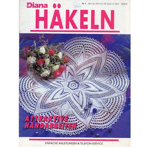 Diana  Häkeln3 　クロッシェ　かぎ針編み ドイツ 　Nr.4