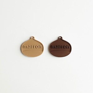 【予約】[ Snugroo ] Name Tag｜Chestnut
