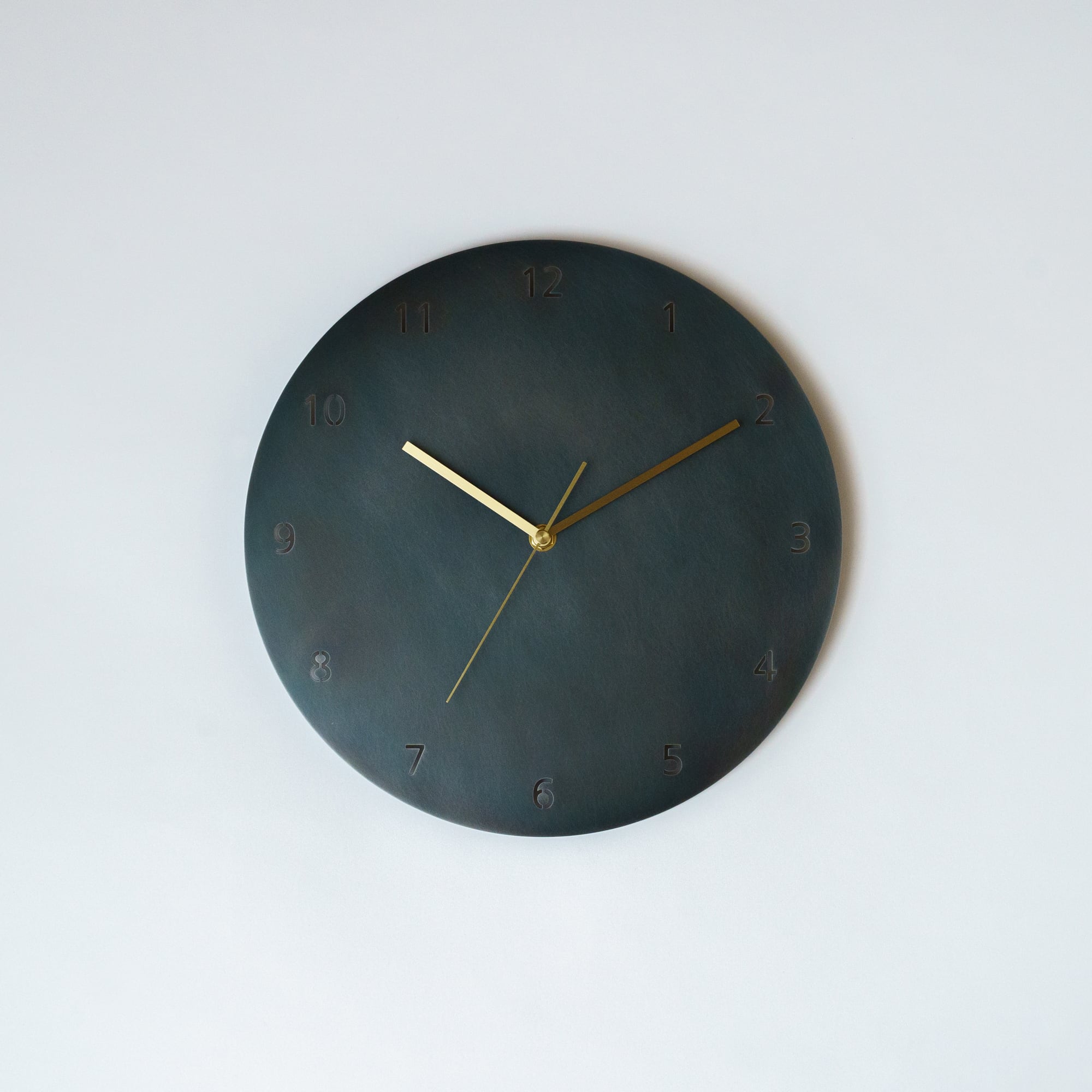 受注製作】minimal wall clock 300 _ number / iron 壁掛け時計 300