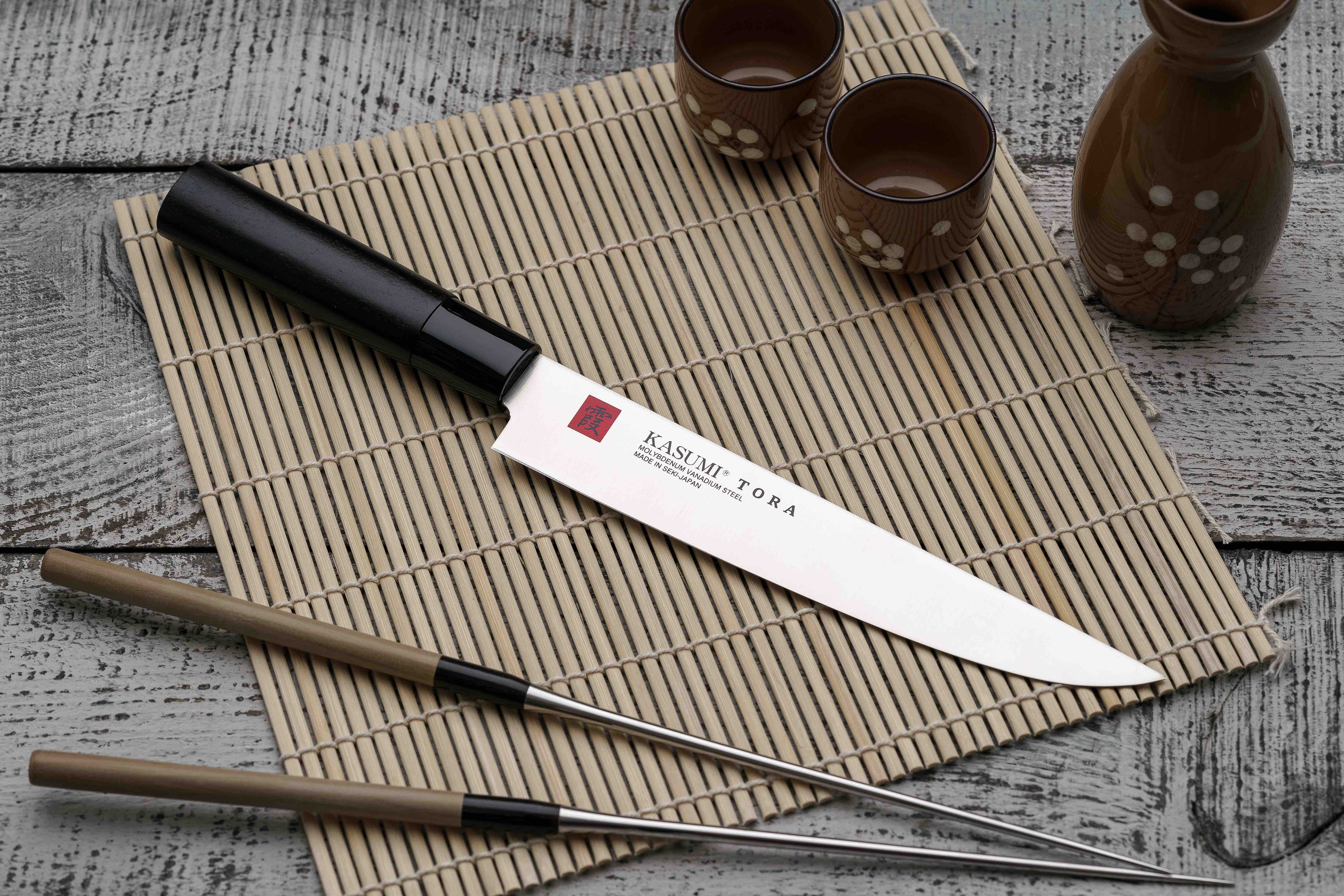 霞 KASUMI 包丁 カービング 20cm チタンコーティング スミカマ