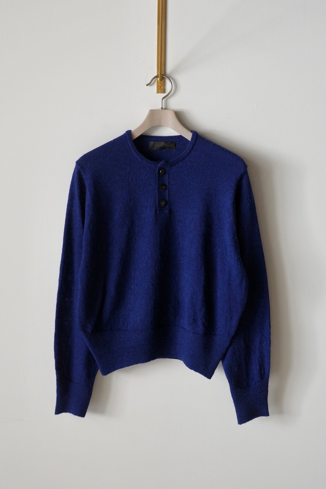 Omar Afridi【ELIPSE HENRY NECK -BLUE-】