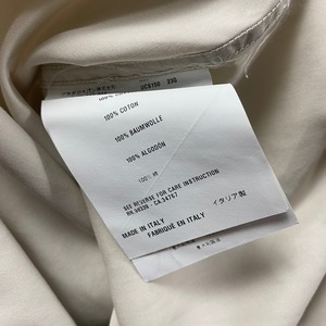 PRADA cream color S/S shirt