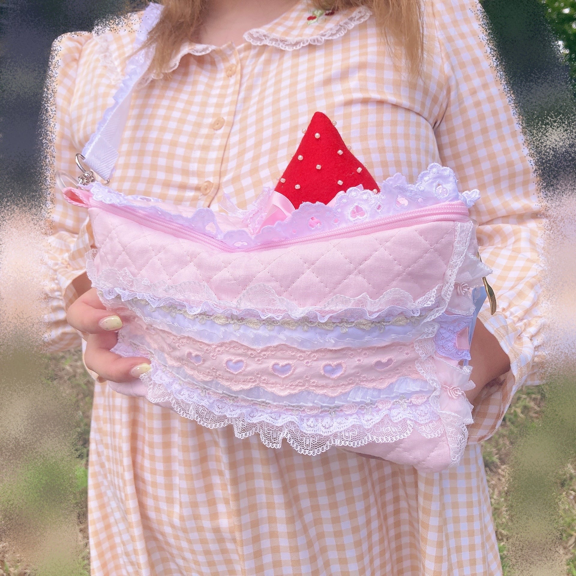 RuFRILL ホールケーキ　ショルダーバッグ PRINCESS PINK♡スペシャルケーキショルダーバッグ | RuFRILL