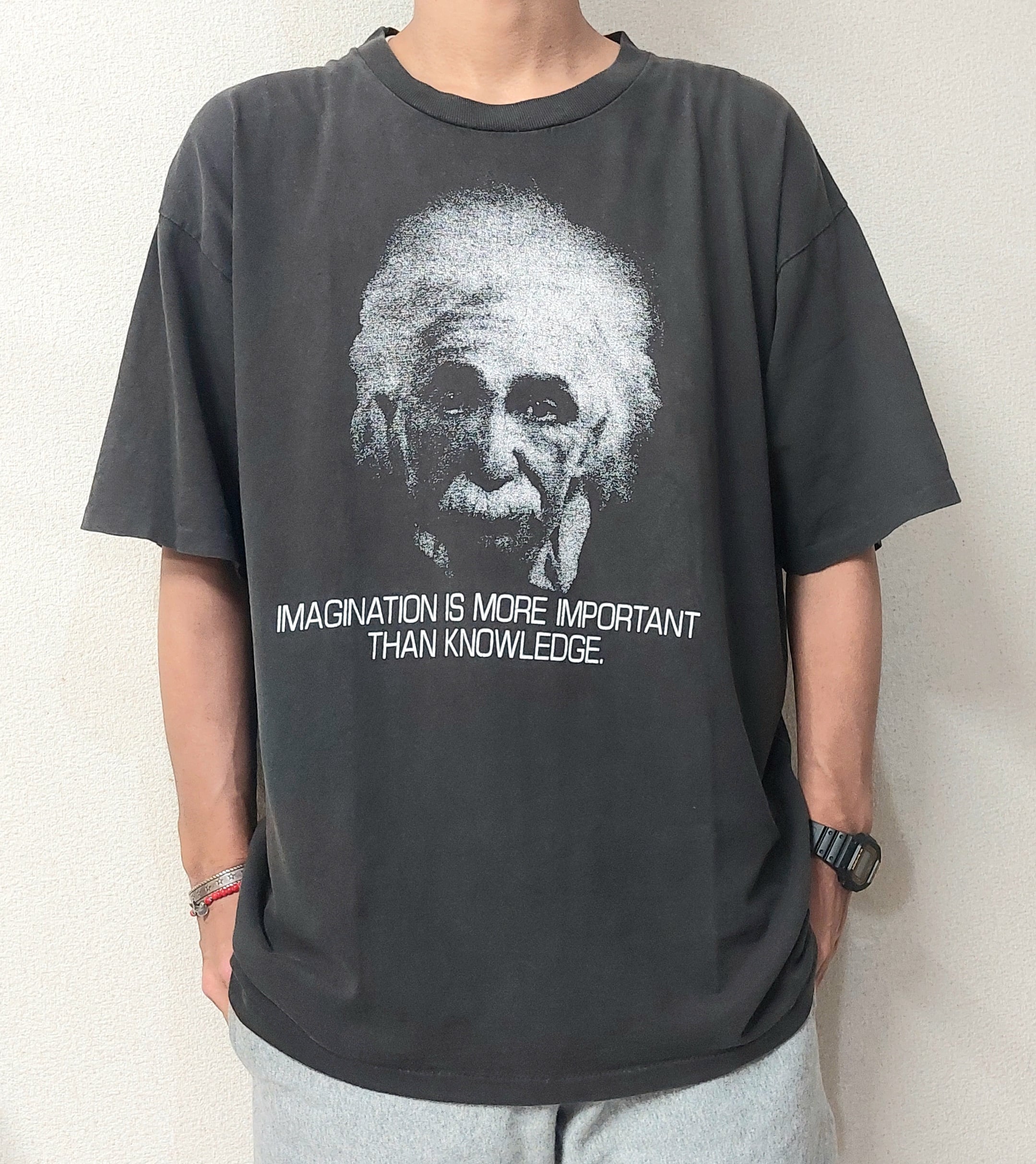 90's USA製 Albert Einstein アインシュタイン Tシャツ XLサイズ