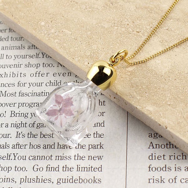 アップサイクルペンダント【チャペル・フラワー】｜アロマペンダント