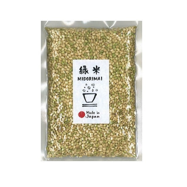 緑米(みどりまい) 150g 国産 古代米 もち種