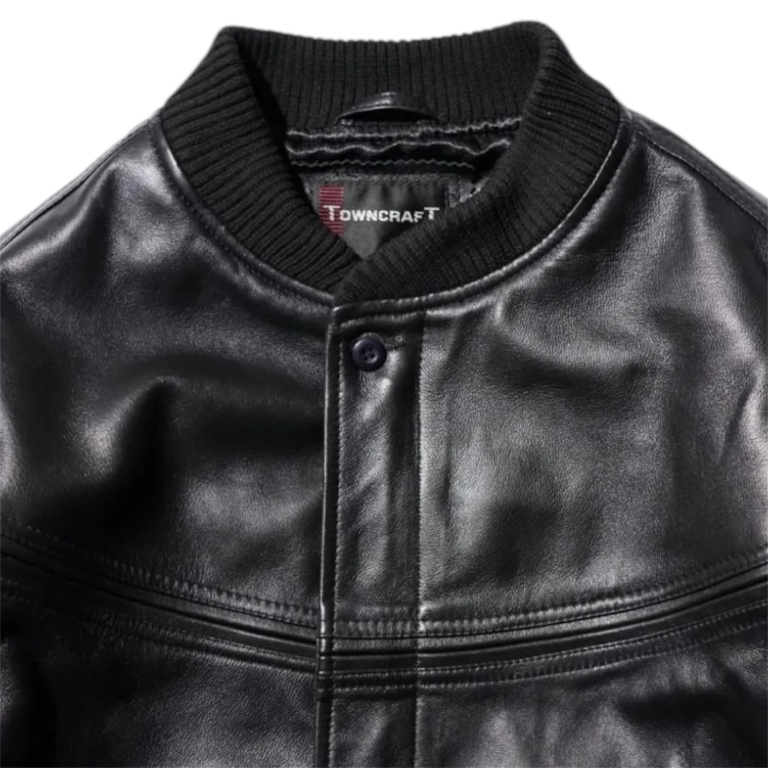 TOWNCRAFT / LEATHER DERBY JACKET Black | 【FLAGS】メンズ