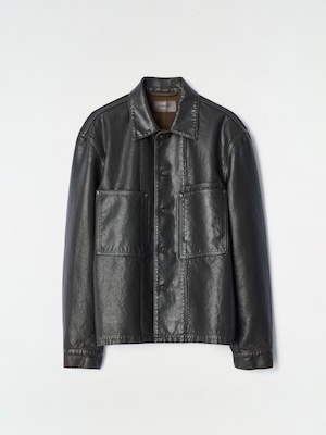 LEMAIRE WORKWEAR OVERSHIRT LICORICE SH1309 LD1083