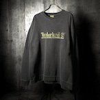 90s Timberland 刺繍スウェット ネイビー ティンバーランド