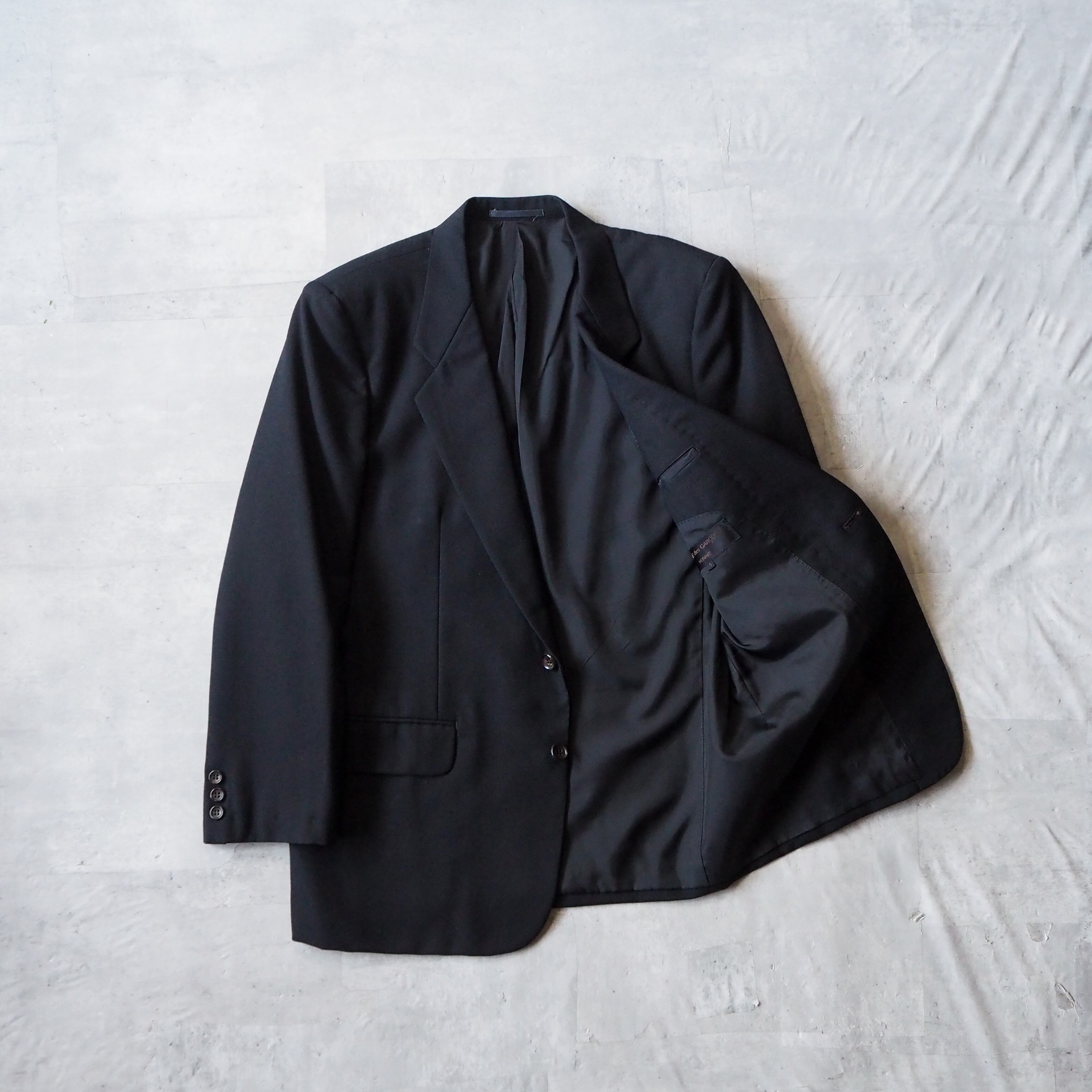 80s “Comme des Garçons” black tailored jacket 80年代 