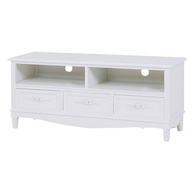 チェスト(ホワイト) MCH-8190WH 幅50×奥行33×高さ80cm