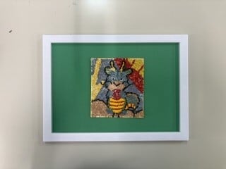 スピリチュアルエナジーアート】特大大天使ミカエルF10号開運絵画
