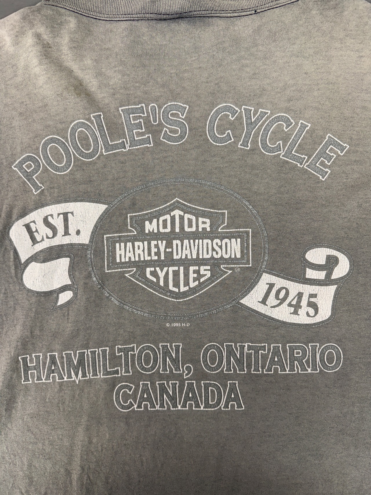 90s HARLEY-DAVIDSON / HOLOUBEK made in usa・画像9