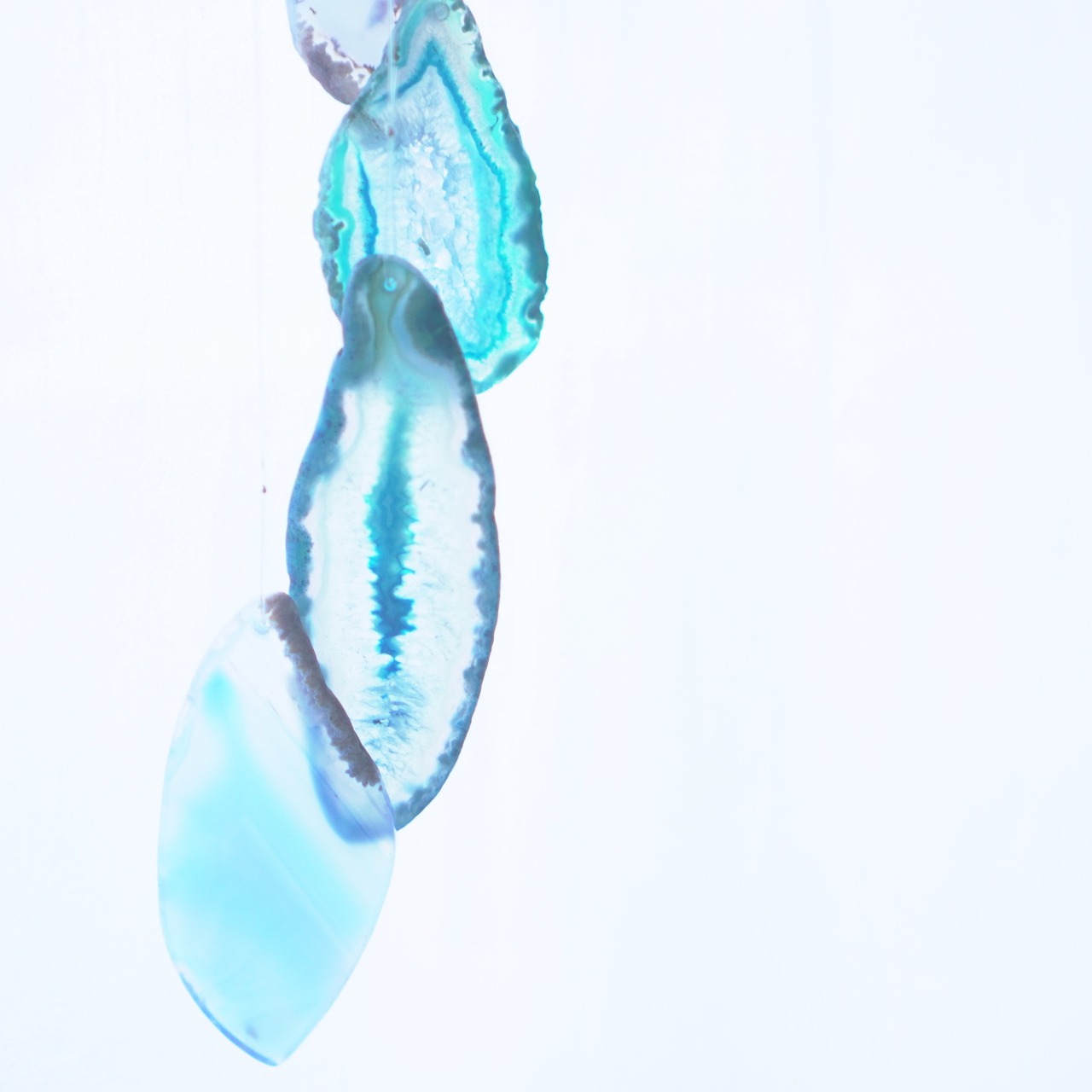 Sirius 02 - アゲートヒーリングチャイム / Agate Sun Catcher Wind Chime 1083