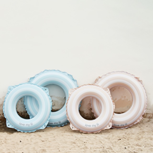 Love my lil ラブマイリル | スイムリング 浮き輪 60cm ストライプ ボーダー