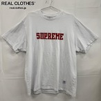 Supreme/シュプリーム【24AW】Twill Applique S/S Top/ツイルアップリケショートスリーブトップ 半袖Tシャツ/XXL