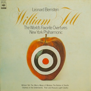 2332LP1 レナード・バーンスタイン ニューヨーク・フィルハーモニック ウィリアム・テル クラシック 中古レコード LP