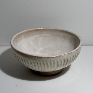 【pot pot】陶器鉢 大③酸 ろくろ 透明 赤土混合