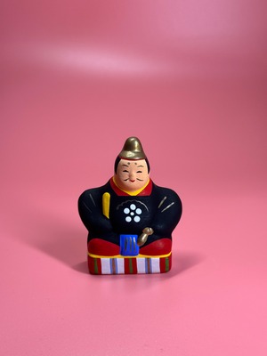 横手 中山人形　天神 豆　五月人形