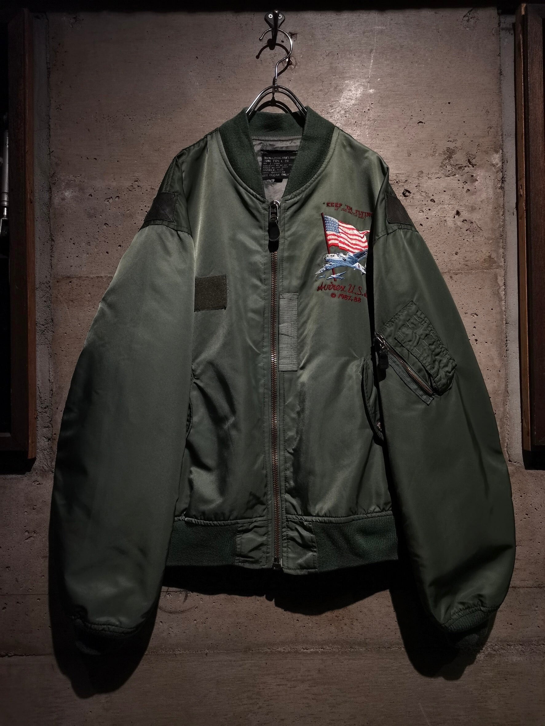 avirex vintage jacke