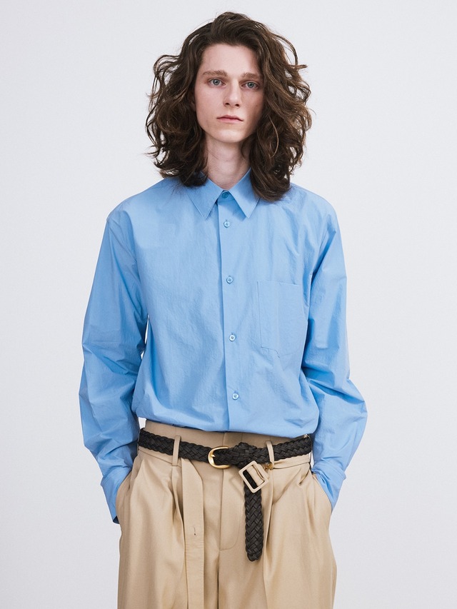 [RECTO][MEN] COTTON POCKET SHIRT (BABY BLUE) 正規品 韓国ブランド 韓国通販 韓国代行 韓国ファッション レクト メンズ 日本 店舗