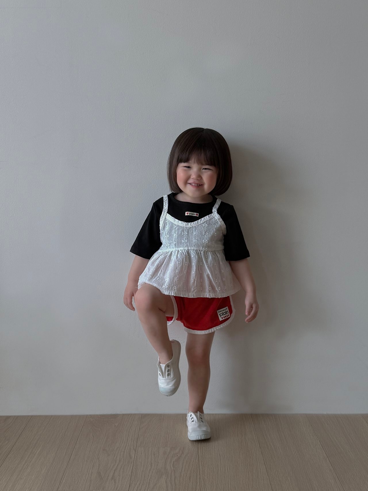 [Plain] Blossom Crop Dress / [플레인] 블라썸크롭원피스