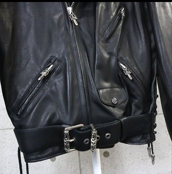 CHROME HEARTS クロムハーツ JJ DEAN ライダース エルメス CHROME HEARTS クロムハーツ JJ DEAN ライダース エルメス