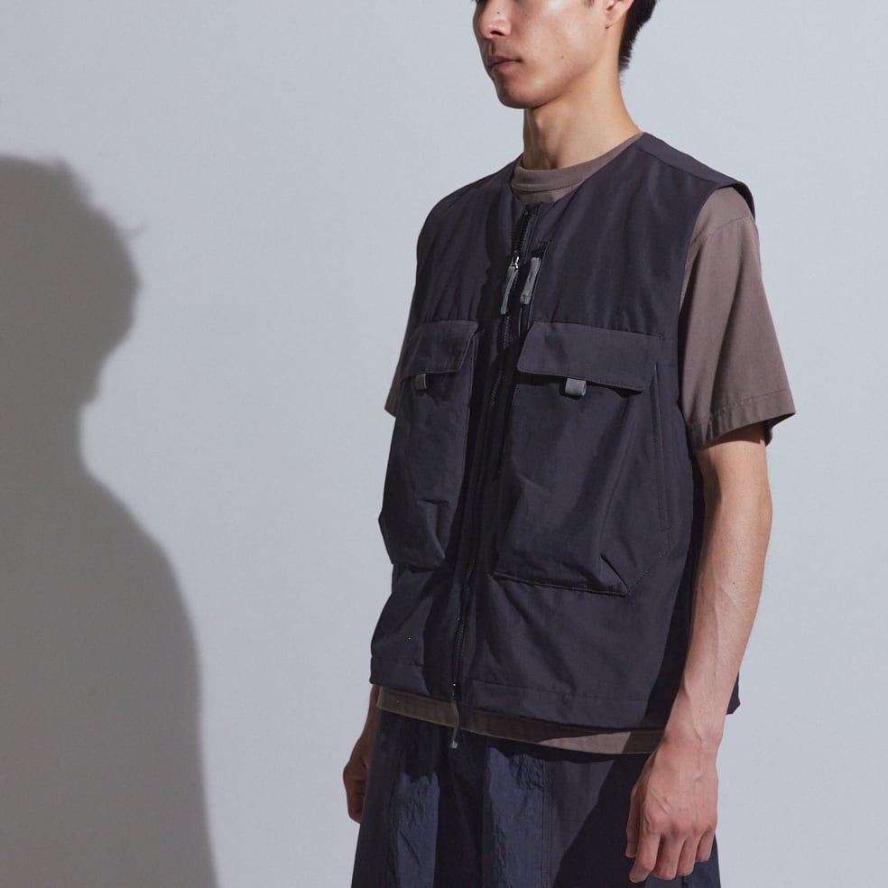 NY RIP UTILITY VEST / ナイロンリップストップユーティリティベスト