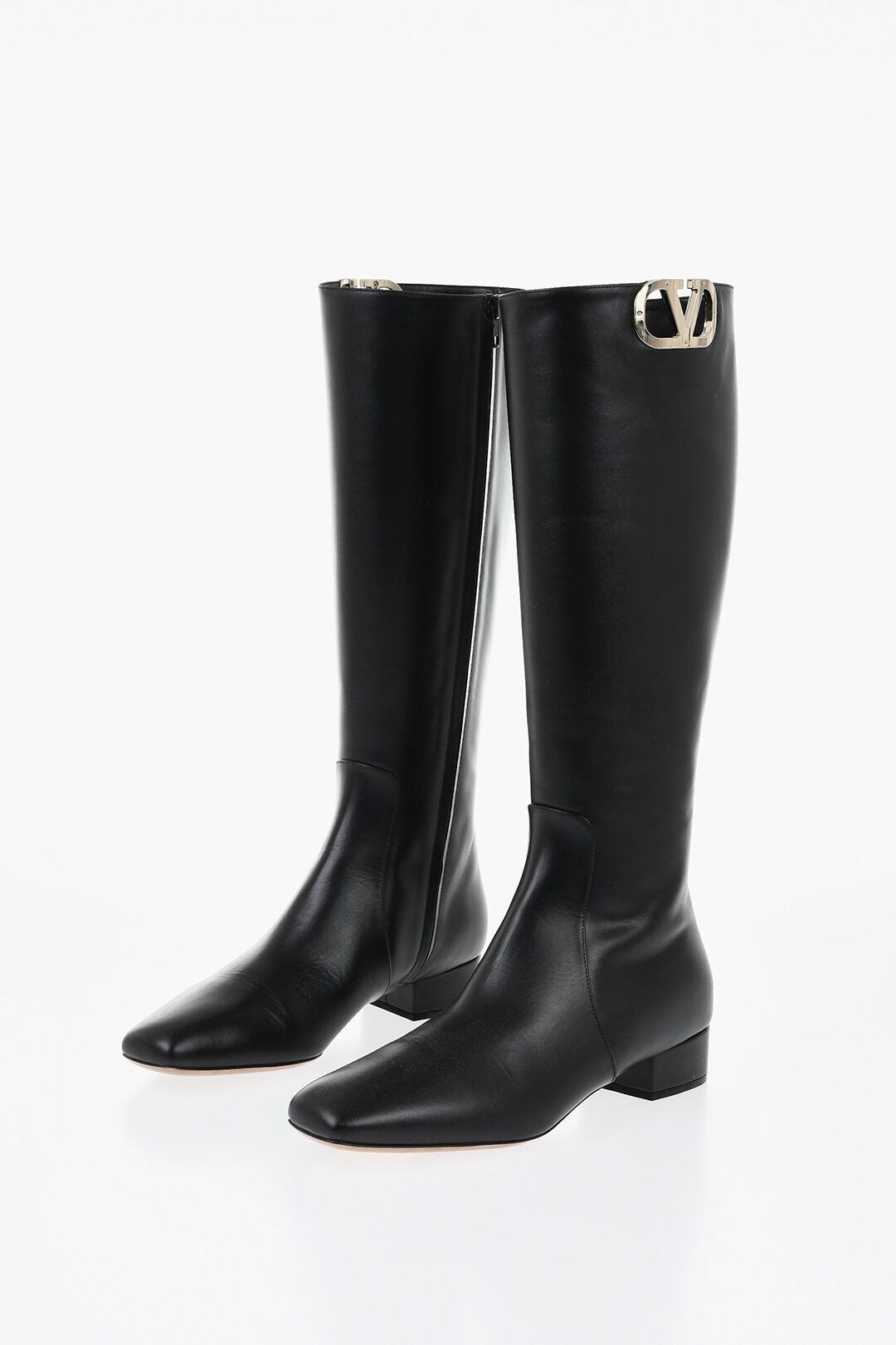 VALENTINO ブーツ レザー・カーフレザー