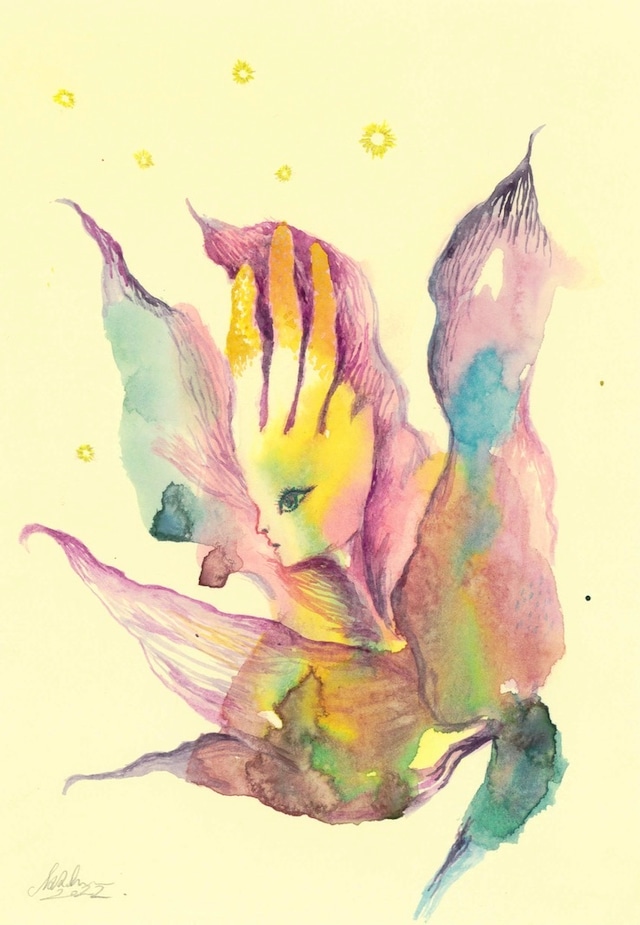 「花びら」夢意識のオラクル原画