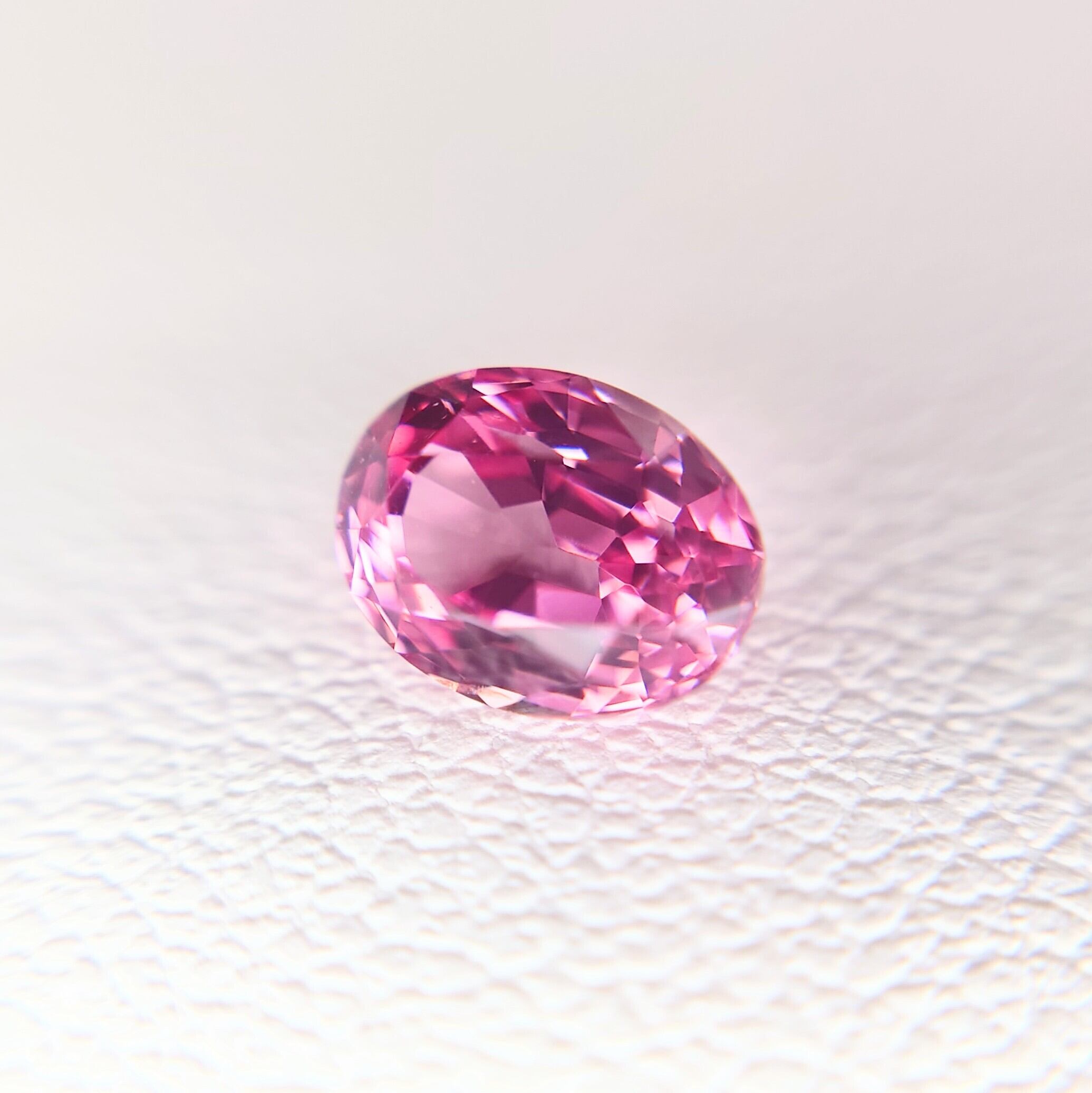 Pink Spinel 0.825ct JGGLソ付 ルース☆ | wisteria777