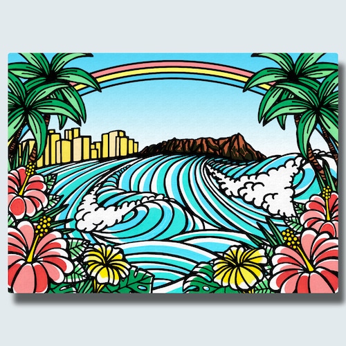 Art Panel F4（Town of Hawaii）