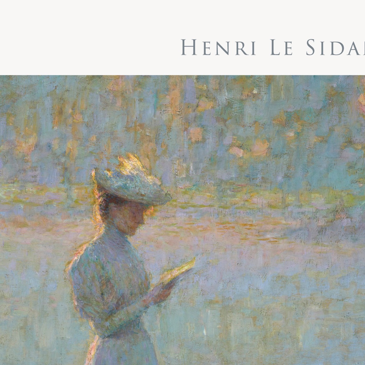 アンリ・ル・シダネル 風景の中で読書する女性 アートポスター 名画 絵画 ポスター アートパネル 特大 AP213 - 6
