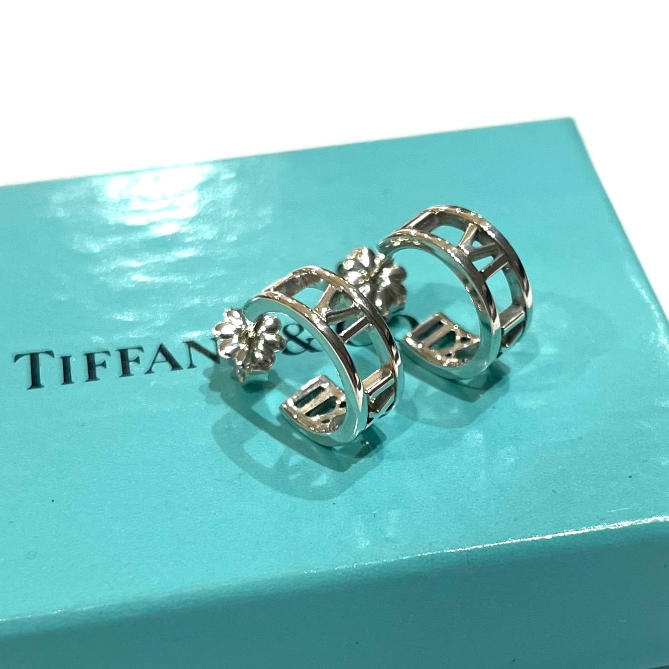 Tiffany & Co. アトラスピアス TIFFANY&CO.】ティファニーオープン アトラス ピアス SV925 シルバー