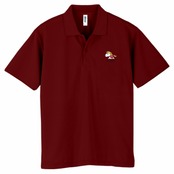 ドライポロシャツ バーガンディ [白馬が王子][おうじ][Doyars]