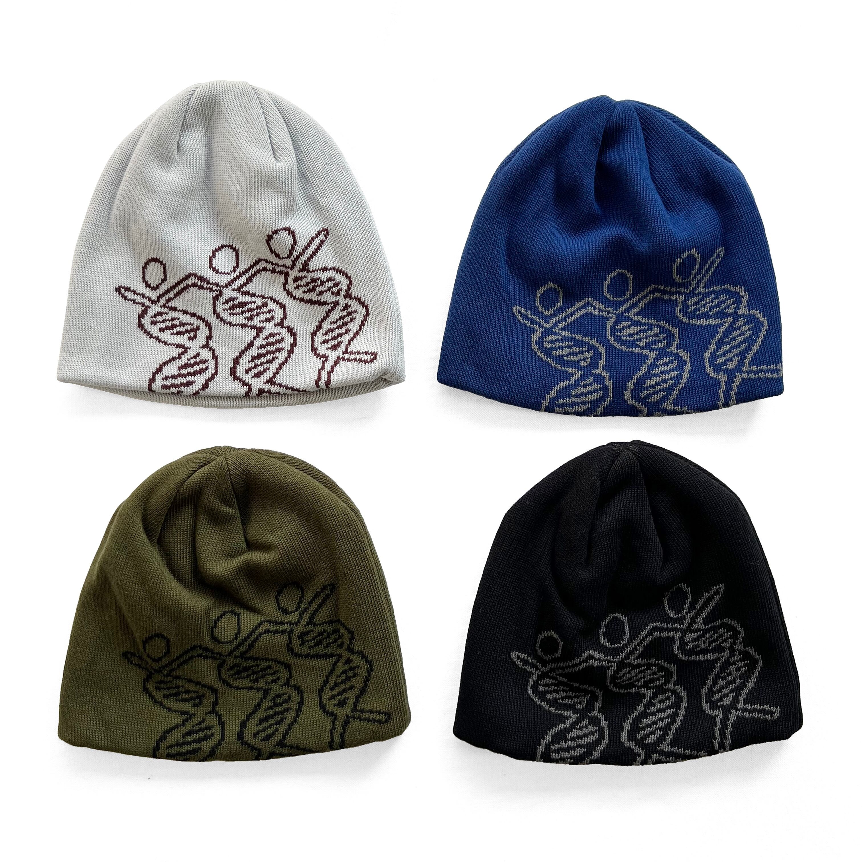 帽子 COMFORTABLE REASON Dancing DNA Beanie COMFORTABLE REASON / DANCING DNA BEANIE OFF | THE NEWAGE CLUB