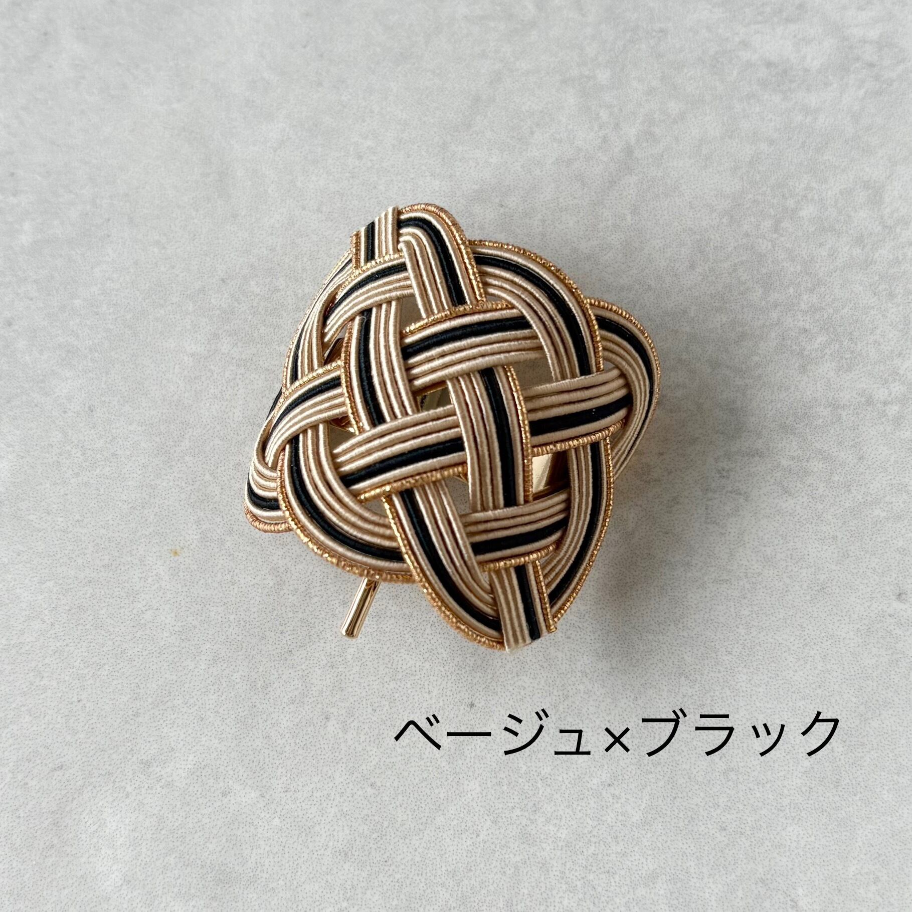 水引ポニーフック（金糸バリエーション）｜ooie
