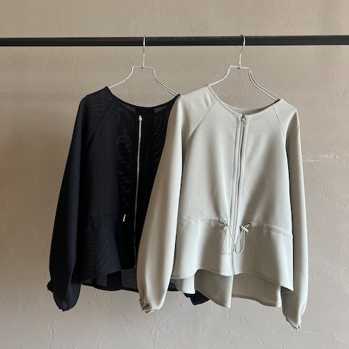 【 NUS 】ドロストメッシュブルゾン