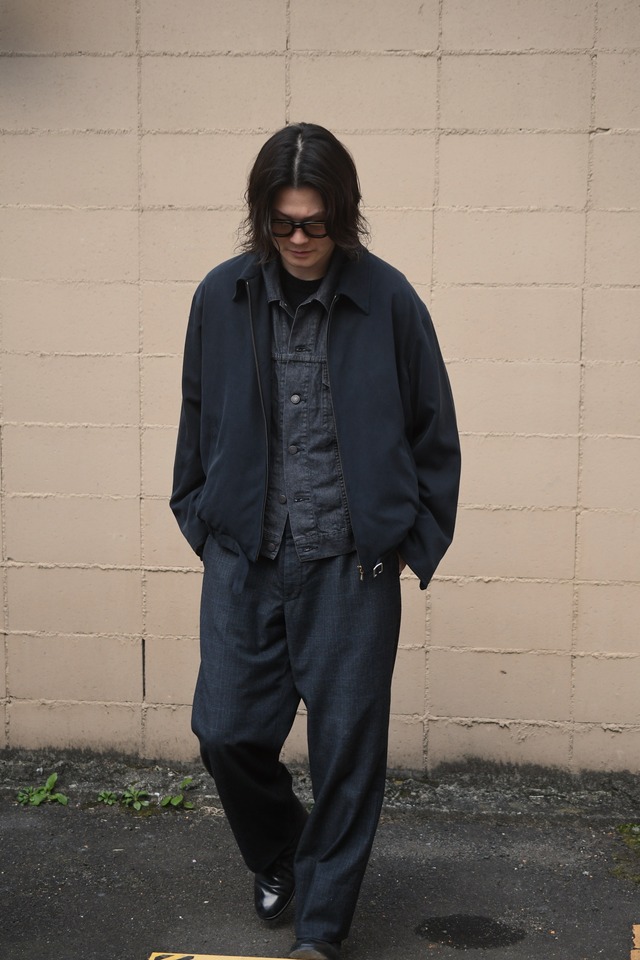 A.PRESSE / Washed Silk Souvenir Jacket