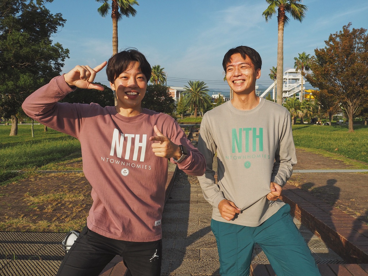 2021AW “NTH LONGTEE(cotton100%)”colour Merlot×Light gray - 6