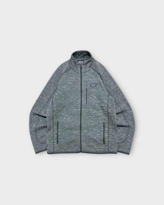 【Used】2010’s “Patagonia” Better Sweater Full Zip Fleece Gray