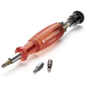 ＰＢスイスツールズ　差替式ビットドライバー　「インサイダー」　レッド（ＢＯＸ入り）